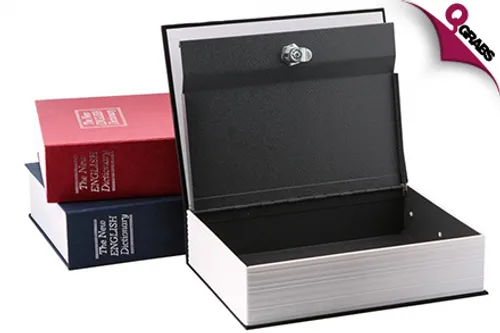 For QR49, Keep Secrets Hidden with a Dictionary Book Safe with Keys & Lock! (QR109 Value)